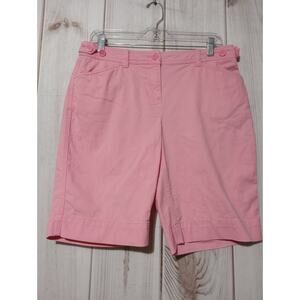 Jones New York‎ Shorts Ladies 10 Petite Pink Chino